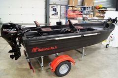 Das Silurine Sport 373, ein voll ausgestattetes Boot für den Fischfang