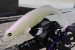 Megabass Magdraft 8 inch, ein weicher Köder für Hechte Der Magdraft ist ein Köder für große Hechte.