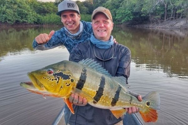Fischerei auf Peacock Bass in Kolumbien