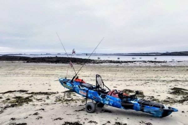 Kajakangeln und Sicherheit, 4 Jahreszeiten für Fisch in einem Ausflug