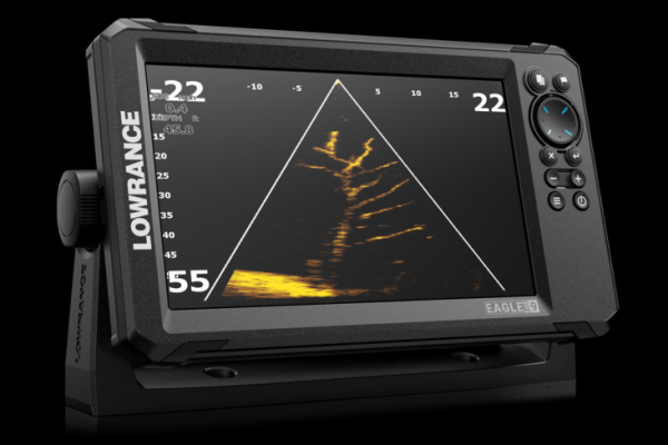 Lowrance Eagle 5 Fishfinder Mit GPS & Seekarte  5 Zoll, 800x480,  Sonar/Temperatur  Ideal Zum Angeln