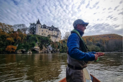 Die Dordogne bietet abwechslungsreiches Angeln in wunderschnen Kulissen und Landschaften