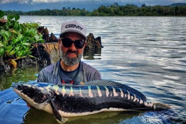 Giant Snakehead angeln gehen
