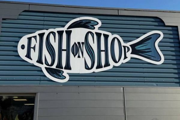 Fish on Shop, ein dem Angeln gewidmeter Laden in Chasseneuil-du-Poitou