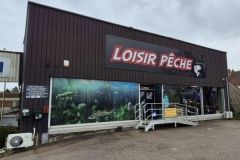 Loisir Pêche, ein von einem Paar geführtes Angelgeschäft in Saône-et-Loire