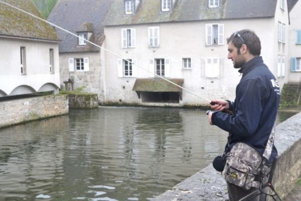 Eure in Chartres: Ein Angelparcours, der den Streetfishing-Wettbewerb geprgt hat