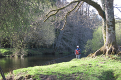 Die Spey cast, die zum Fang von Wanderfischen eingesetzt wird, kann auch zur Suche nach anderen Arten verwendet werden