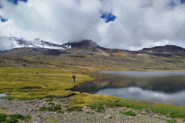 Fliegenfischen in den Seen um La Paz: Technik