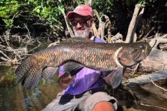 Die Ausrstung, um zum Aimara-Fischen aufzubrechen