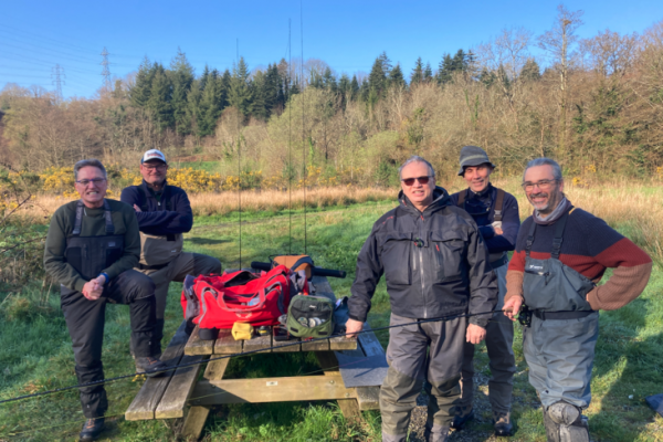 Masterclass Technik des Nymphenfischens mit der Angelschnur in der Bretagne