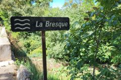 Angeln an der Bresque