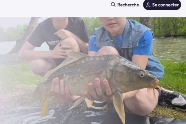 Kinder beim Angeln