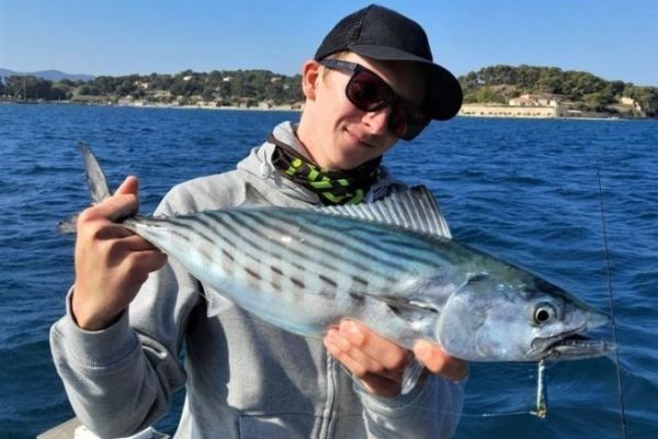 Angeln im Oktober im Mittelmeer