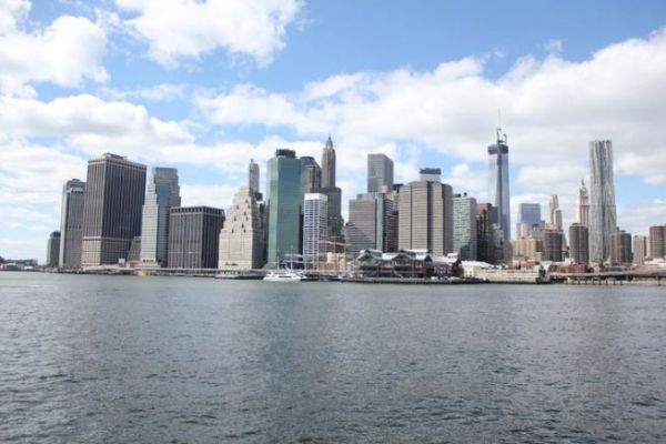 Es ist mglich, direkt vor Manhattan zu angeln.